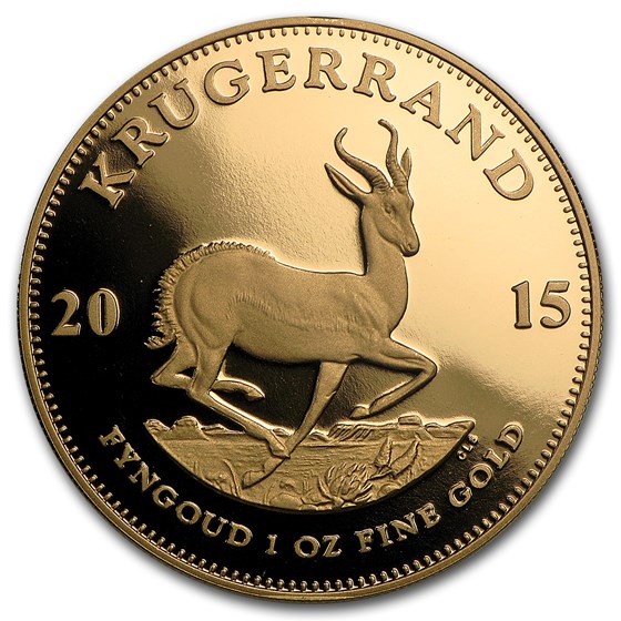2015 South Africa 1 oz Gold Krugerrand Proof 2015 South Africa 1 oz Gold Krugerrand Proof